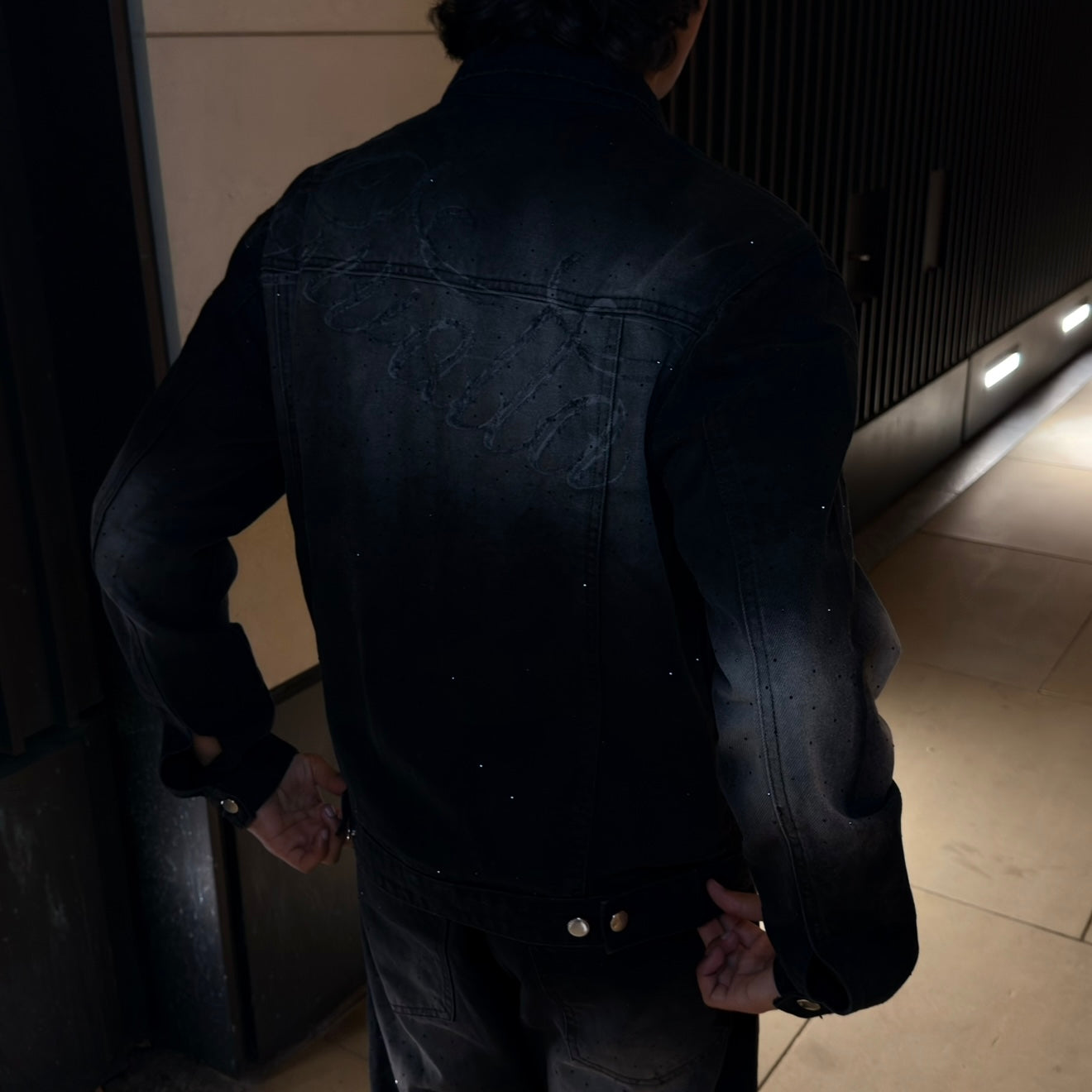 Gwalla Diamond Denim Set