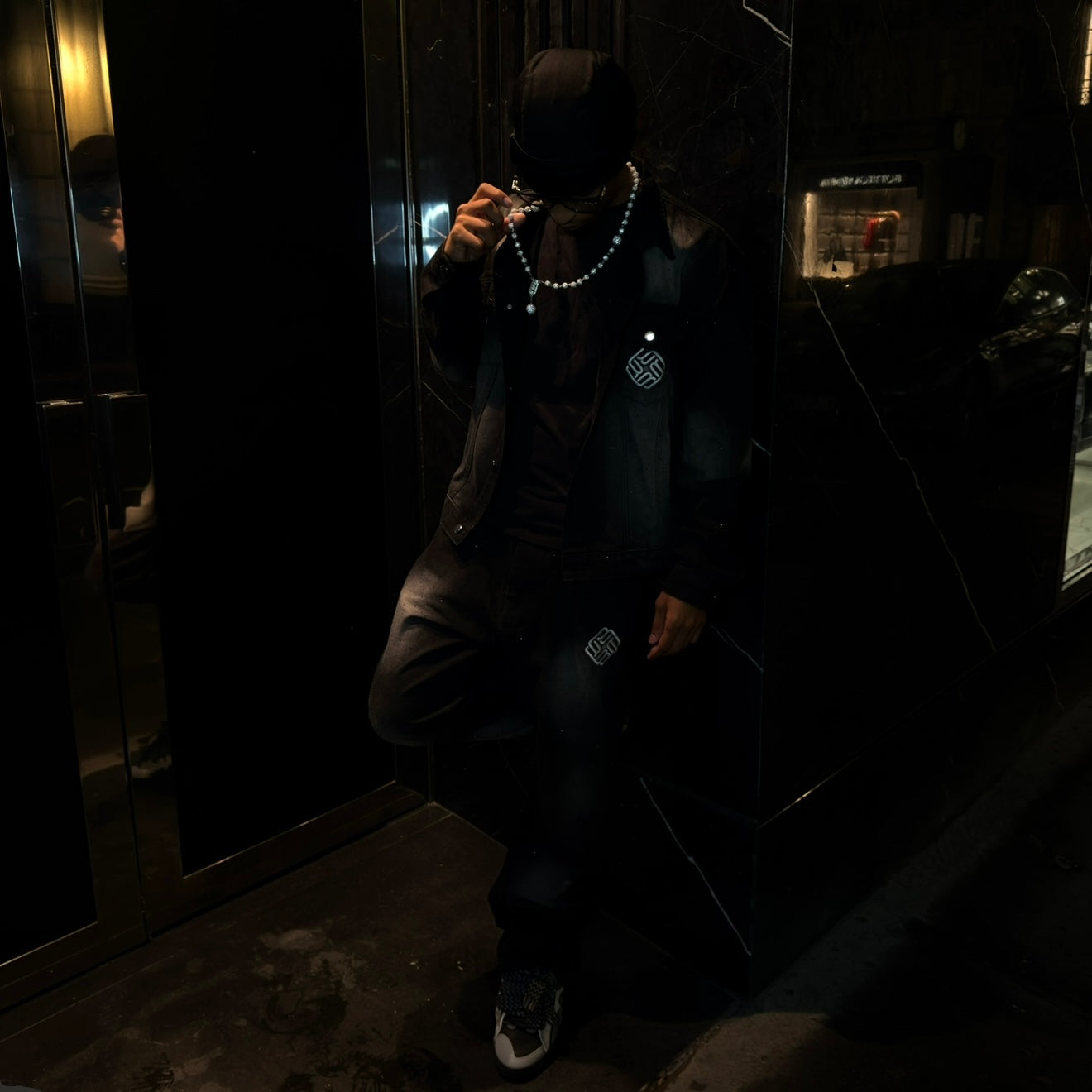 Gwalla Diamond Denim Set